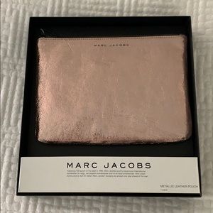 NWT Marc Jacobs x Target Metallic Clutch in box